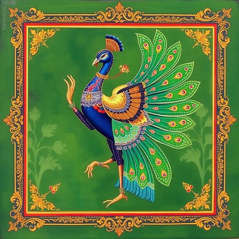 Dancing Peacock